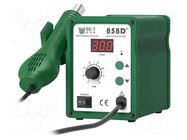 Station: hot air; digital,with push-buttons; 650W; 100÷480°C BEST