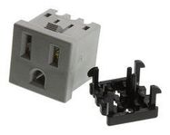 CONNECTOR, POWER ENTRY, RECEPTACLE, 15A