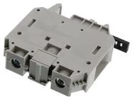TERMINAL BLOCK, DIN RAIL, 1 POSITION, 12-2AWG