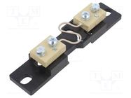 Current shunt; 10A; Class: 0.2; 150mV; for DIN rail mounting LUMEL