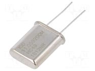 Resonator: quartz; 11.0592MHz; ±20ppm; 30pF; THT; HC49 IQD FREQUENCY PRODUCTS