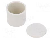 Enclosure: for alarms; Z: 14mm; ABS; grey; Ø: 14.8mm MASZCZYK