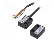 Safety switch: magnetic; F3S-TGR-N_C; NC x2 + NO; IP67; plastic OMRON