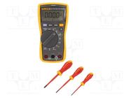 Digital multimeter; LCD; 3,75 digit (6000); True RMS AC FLUKE