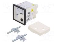 Ammeter; on panel; I DC: 0÷100A; Class: 1.5; 48x48mm CROMPTON / TE CONNECTIVITY