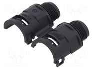 Straight terminal connector; Thread: metric,outside; BLNO; IP54 PMA