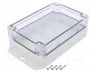 Enclosure: multipurpose; X: 120mm; Y: 180mm; Z: 60mm; ZP; light grey KRADEX