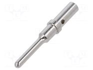 Contact; male; 16; PX0; nickel plated; 14AWG; turned contacts BULGIN