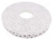 Tape: fixing; W: 25mm; L: 33m; Thk: 1.1mm; double-sided; acrylic SCAPA