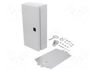 Enclosure: wall mounting; X: 150mm; Y: 300mm; Z: 80mm; E-BOX KX; IP66 RITTAL