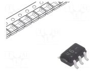 Transistor: NPN / PNP; bipolar; complementary pair; 40V; 0.2A ONSEMI