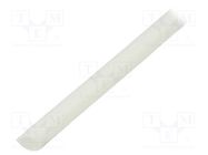 Insulating tube; fiberglass; natural; max.180°C; Øint: 5mm SYNFLEX