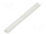 Insulating tube; fiberglass; natural; max.180°C; Øint: 5mm SYNFLEX