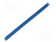 Insulating tube; fiberglass; blue; -20÷155°C; Øint: 2mm SYNFLEX