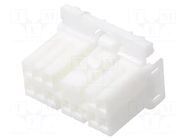 Connector: automotive; plug; female; .070 MULTILOCK; PIN: 12 TE Connectivity