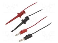 Test lead; Urated: 30VAC; Urated: 60VDC; Inom: 5A; Len: 0.9144m; 3782 POMONA