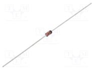 Diode: Zener; 0.5W; 6V; DO35; single diode; 5uA NTE Electronics