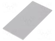 Mounting plate; aluminium TAKACHI