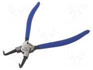 Pliers; for circlip; internal; 40÷100mm; Pliers len: 241mm KING TONY