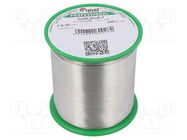 Soldering wire; tin; Sn99,3Cu0,7; 0.7mm; 500g; lead free; reel CYNEL