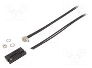 Sensor: fiber-optic; Range: 0÷230mm; -30÷70°C; Len: 2m; Thread: M4 