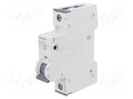 Circuit breaker; 230/400VAC; Inom: 8A; Poles: 1; Charact: C; 10kA SIEMENS