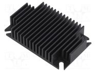 Heatsink: extruded; grilled; TO218,TO220; black; L: 36.8mm; 2.1°C/W Wakefield Thermal