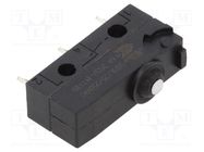 Microswitch SNAP ACTION; 5A/250VAC; SPDT; ON-(ON); Pos: 2; IP67 C&K