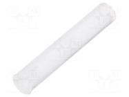 Fiber for LED; Ø3mm; L: 17.8mm; round; Front: convex; straight MASZCZYK