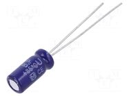 Capacitor: electrolytic; bipolar; THT; 2.2uF; 50VDC; Ø5x11mm; ±20% PANASONIC