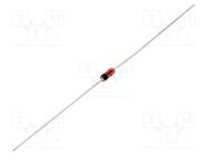 Diode: Zener; 0.5W; 15V; reel,tape; DO35; single diode 