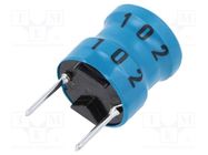 Inductor: ferrite; 1mH; 750mA; 1200mΩ; ±10%; 10kHz KEMET