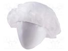 Hair nets; ESD; 100pcs; Features: disposable; white STATICTEC