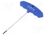 Wrench; hex key,spherical; HEX 2mm; Overall len: 137mm 