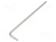 Wrench: Torx®; with protection; T10H; tool steel; long; 92mm KING TONY