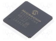 IC: PIC microcontroller; 64kB; 32MHz; SMD; TQFP100-EP; PIC24 MICROCHIP TECHNOLOGY