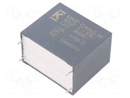 Capacitor: polypropylene; DC-Link; 60uF; ESR: 3.3mΩ; THT; ±5%; 27.5A KEMET