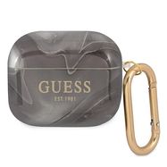 Guess GUA3UNMK AirPods 3 cover black/black Marble Collection, Guess