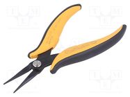 Pliers; smooth gripping surfaces,flat,elongated; 160mm PIERGIACOMI