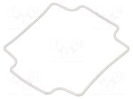 Gasket; Gasket material: silicone GAINTA