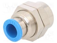 Push-in fitting; threaded,straight; -0.95÷6bar; Thread: G 3/8" FESTO