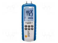 Manometer; 0÷200mbar; LCD; ±0.3%; Interface: USB; Illumin: yes PEAKTECH