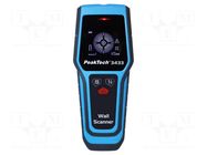 Non-contact detection of wood, metal and cables; LCD; IP54 PEAKTECH