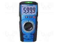 Digital multimeter; LCD; (6000); VDC: 60mV,600mV,6V,60V,600V PEAKTECH