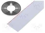 Wire: ribbon; 1.27mm; stranded; Cu; unshielded; PVC; grey; 30.5m 3M