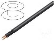 Wire; JZ-600 HMH; 4x1.5mm2; unshielded; 600V,1kV; Cu; stranded HELUKABEL