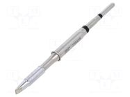 Tip; chisel; 1.6x0.3mm; Nano JBC TOOLS
