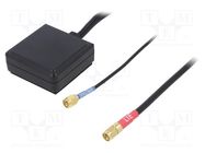 Antenna; GNSS,GPS,GSM,LTE; 3dBi,3.5dBi; 55x55x20mm; Len: 1m KYOCERA AVX