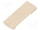 Clip; ivory; Series: CLIPS; 39x14x3mm SUPERTRONIC