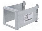 Adapter for DIN rail; Dim: 45x45mm; Dimensions: 48x48mm LUMEL